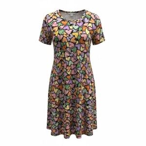 New LuLaRoe Kids Scarlett High Low Dress Size 12